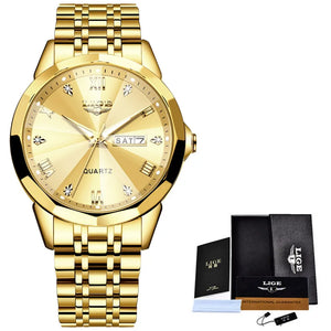   LIGE Watch Casual Waterproof Sport Quartz Wristwatches Top Brand Luxury Week Date Design Watch For Women  Watches   EUR Brandsonce   Lige Brandsonce