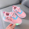   Spring Autumn Baby Girls Hello Kitty Led Light Shoes Children's Sneakers Toddler Anti-slip Walking Shoes Girls Outdoor Shoes  Shoes   EUR Brandsonce   MINISO Brandsonce