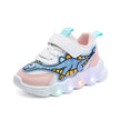   LED Children Tennis Shoe Cartoon Boy Casual Sneaker Mesh Breathable Illuminated Shoes for Girls Kids  Shoes   EUR Brandsonce   NoEnName_Null Brandsonce Brandsonce