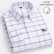   New 100% Pure Cotton Men Long Sleeve Shirt for Oxford Shirt Male Pocket Regular-Fit S-6XL  Clothing   EUR Brandsonce   NoEnName_Null Brandsonce Brandsonce