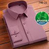   Long-Sleeved Bamboo Fiber Men's Shirt Breathable Comfortable Anti-Wrinkle Casual Fashionable  Clothing   EUR Brandsonce   NoEnName_Null Brandsonce Brandsonce