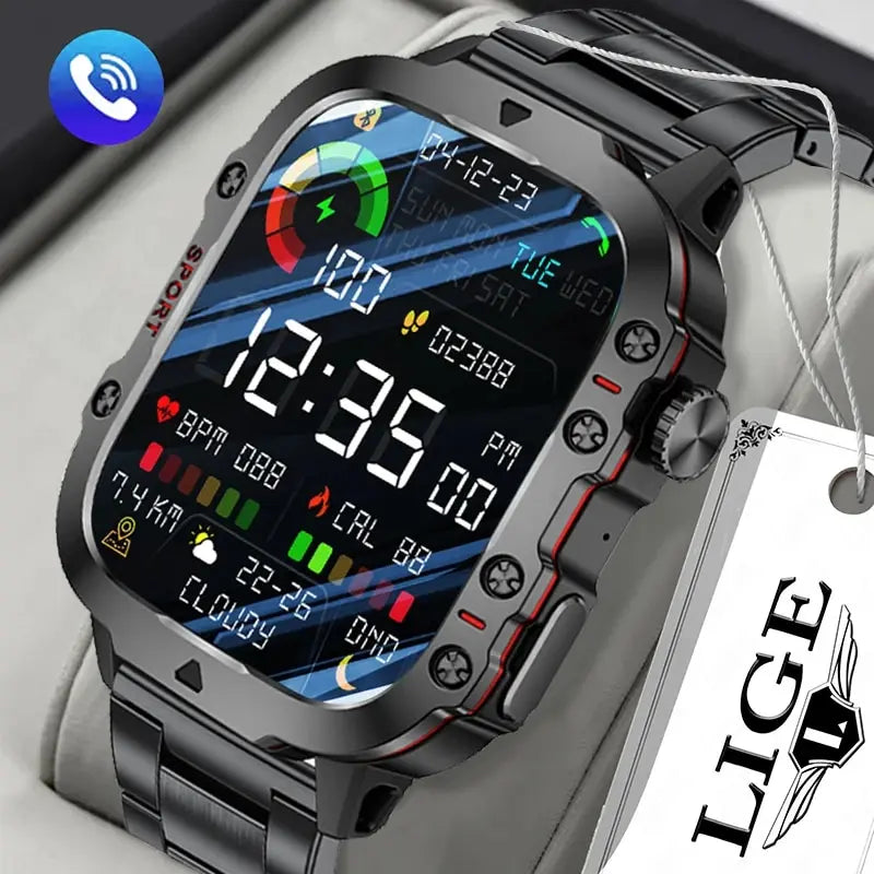 LIGE GPS Edition - IP68 Waterproof Smartwatch - LIGE Watches