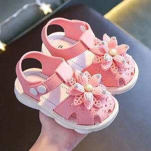   Cute Solid Bow PVC Beach Sandals for Kids Summer Shoes Non Slip Soft Infant Footwear  Shoes   EUR Brandsonce   ZYCZWL Brandsonce