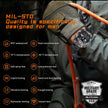   Military Smart Watch Men for xiaomi Band Sports Fitness Tracker Ip67 Waterproof AI Voice Bluetooth Call  Watch   EUR Brandsonce   GEJIAN Brandsonce Brandsonce