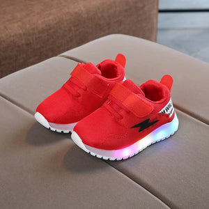   Breathable Kid Tennis Shoe for Boys Girls Casual Sport Sneaker with Luminous Feature Autumn New Style  Shoes   EUR Brandsonce   NoEnName_Null Brandsonce Brandsonce
