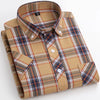   Casual Men's Plaid Shirt Short Sleeve 100% Cotton Soft Comfortable Cardigan Dress for Young Style  Clothing   EUR Brandsonce   PAULFITZGERALD Brandsonce Brandsonce