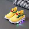   Knitted LED Casual Sneakers for Kids Boys Girls Breathable Mesh Slip on Sports Shoes with Glow Features for Autumn  Shoes   EUR Brandsonce   NoEnName_Null Brandsonce Brandsonce