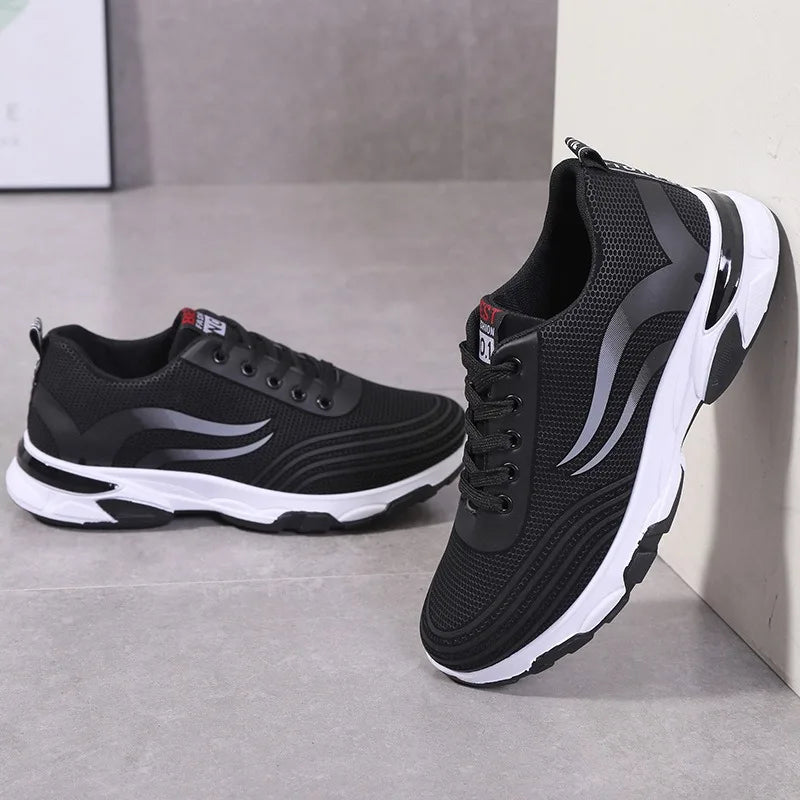   Breathable Casual Male Sneakers for Outdoor Running Non-Slip Lace Up Walking Shoes Sport Training Footwear  Shoes   EUR Brandsonce   DUTRIEUX Brandsonce Brandsonce