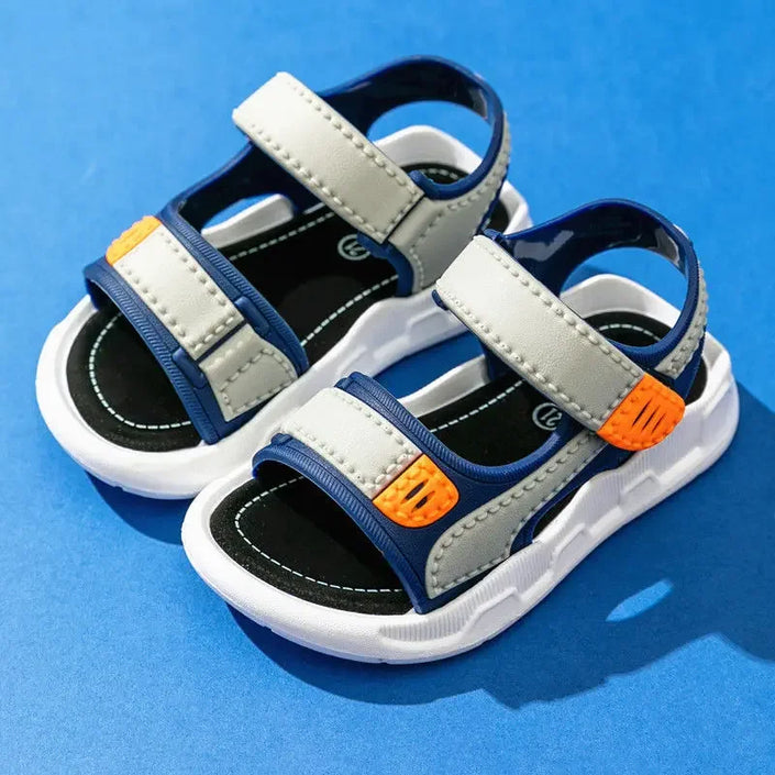   2024 Cute Short Leather Sandals for Boys Summer Style Eye Catching Kids Shoes  Shoes   EUR Brandsonce   NoEnName_Null Brandsonce Brandsonce