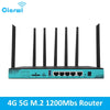   1200Mbps 5G Router SIM M.2 Slot Wireless WIFI 2.4GHz 5GHz 4g 5g RM520N-GL Modem  Electonics   EUR Brandsonce   Wiflyer Brandsonce Brandsonce