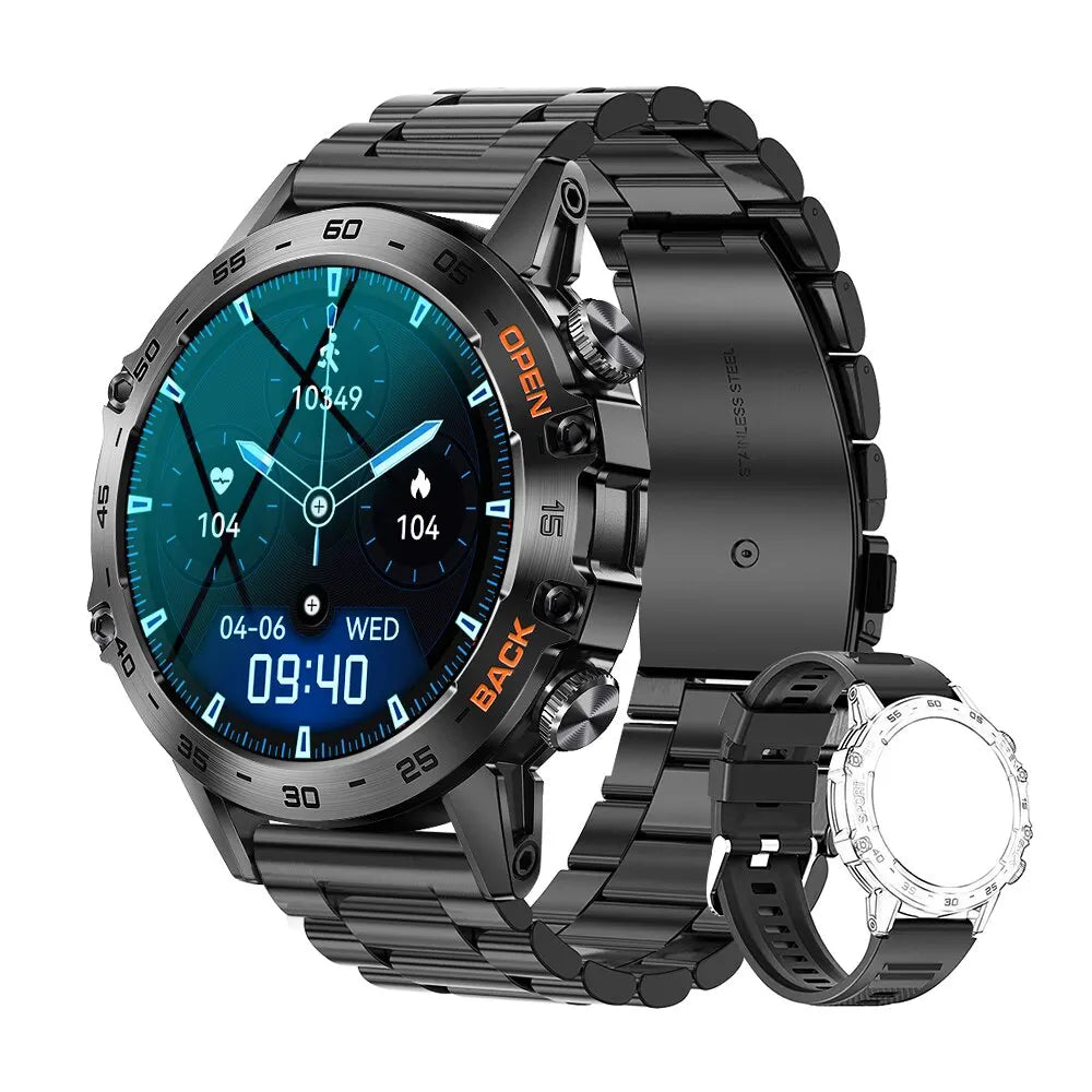   Melanda Smart Watch for Android IOS K52 Steel 1.39