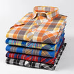   Casual Men's Plaid Shirt Short Sleeve 100% Cotton Soft Comfortable Cardigan Dress for Young Style  Clothing   EUR Brandsonce   PAULFITZGERALD Brandsonce Brandsonce