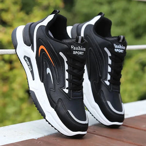  Fashionable Comfortable Men's Leather Sports Shoes 2024 Casual Anti-Slip Running Outdoor Footwear Keep Short Eye Catching  Shoes   EUR Brandsonce   Brandsonce Brandsonce Brandsonce