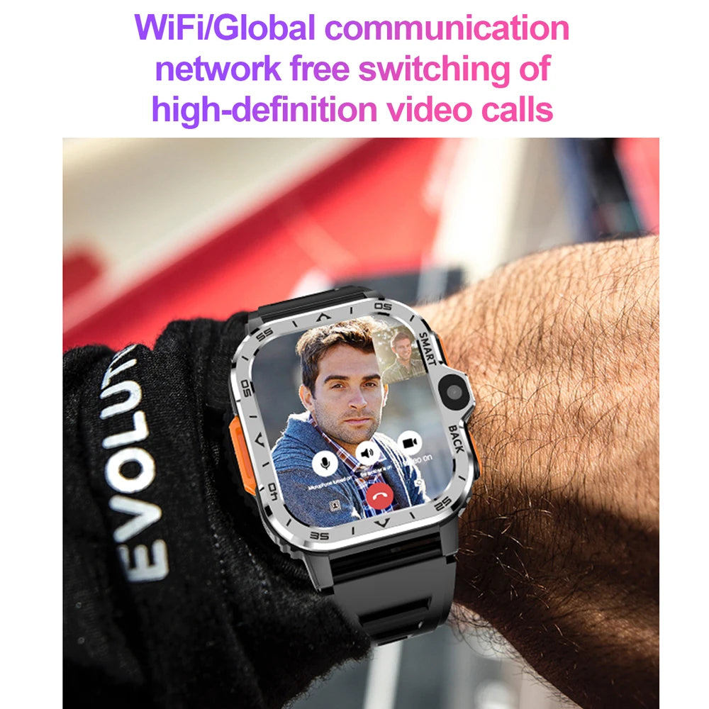   Men Valdus PGD Android Smart Watch GPS 16G/64G ROM Storage HD Dual Camera NFC 2G 4G SIM Card WIFI Wireless Fast Internet Access  Watches   EUR Brandsonce   VALDUS Brandsonce Brandsonce