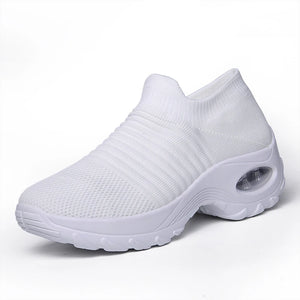   Fashionable Women's Casual Sports Socks Sneakers with Thick Sole Air Cushion Elevated Sloping Heel for Comfort and Style  Shoes   EUR Brandsonce   NoEnName_Null Brandsonce Brandsonce
