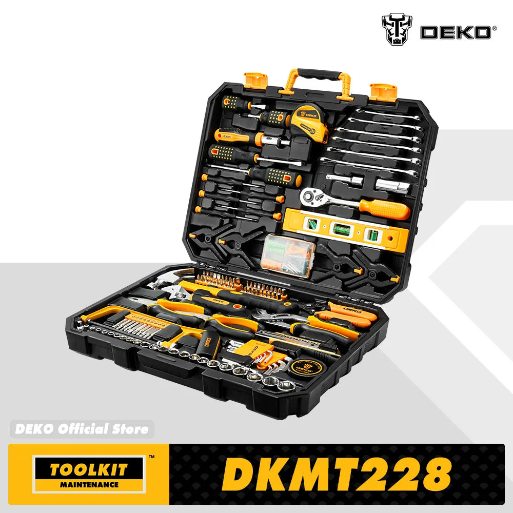   DEKO DKMT228 Socket Wrench Auto Repair Tool Combination Package Mixed Tool Set  Car Repair Tool   EUR Brandsonce   DEKO Brandsonce Brandsonce