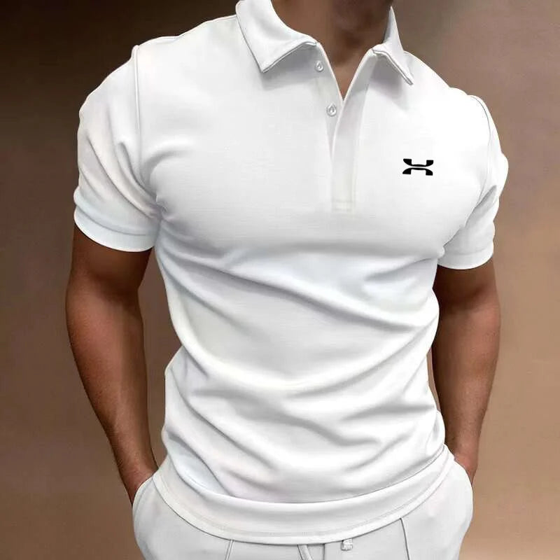   New T-shirt Classic Short sleeved Polo Shirt Summer Top Casual T-shirt Button Collar Super Large  Clothing   EUR Brandsonce   NoEnName_Null Brandsonce Brandsonce