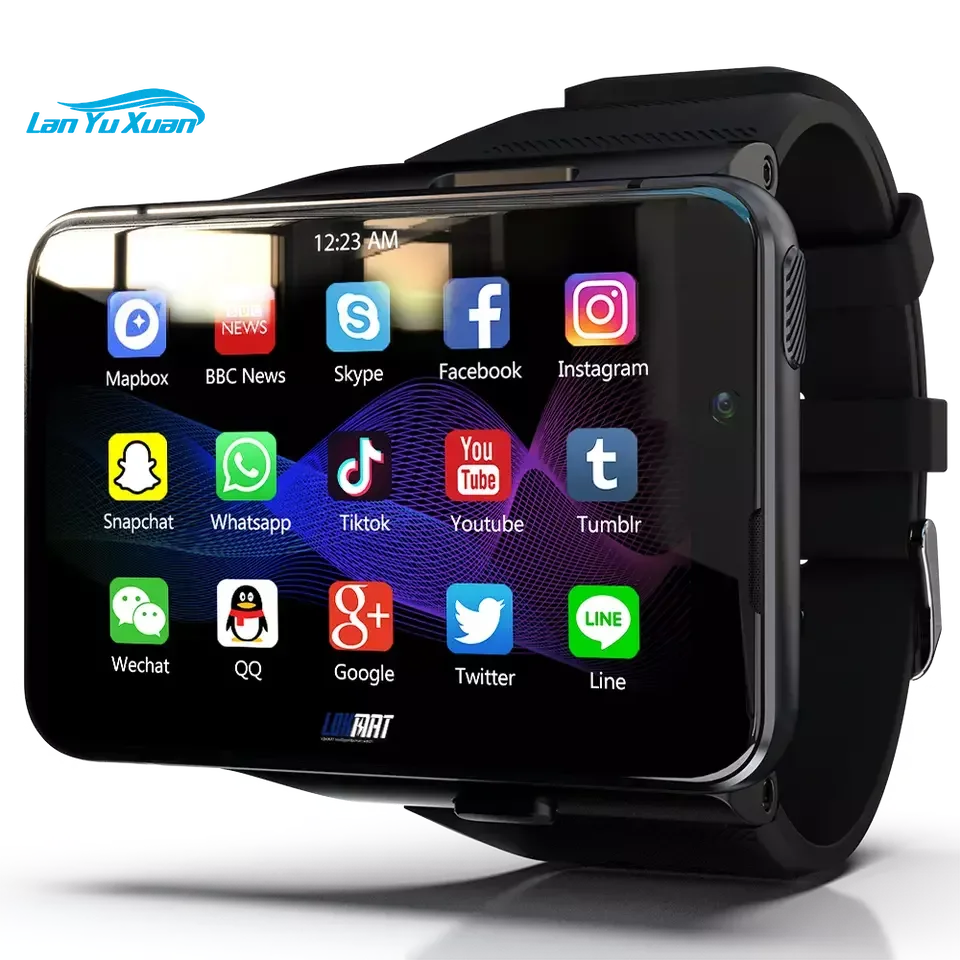   Smart Watch Lokmat Appllp Max 2.88 Large Screen 4G Dual  Call  Android Smartwatch  Watches   EUR Brandsonce   Appllp Max 2.88 Brandsonce