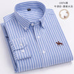   New 100% Pure Cotton Men Long Sleeve Shirt for Oxford Shirt Male Pocket Regular-Fit S-6XL  Clothing   EUR Brandsonce   NoEnName_Null Brandsonce Brandsonce