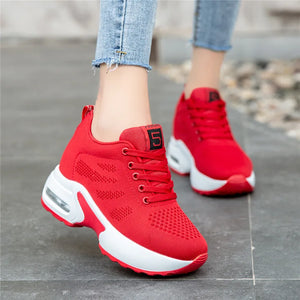   Breathable Platform Sneakers Mesh Womens Spring New Casual Wedge Basket, Tennis Woman Shoes  Shoes   EUR Brandsonce   shijunyi Brandsonce