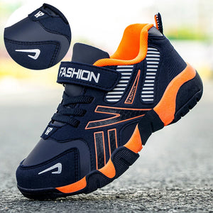   Fashionable Leather Kids Boys Shoes for School Sports Casual Sneakers Running Walking Tennis Shoe for Children 7-12 Years  Shoes   EUR Brandsonce   NBGAGA Brandsonce Brandsonce