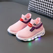   Knitted LED Casual Sneakers for Kids Boys Girls Breathable Mesh Slip on Sports Shoes with Glow Features for Autumn  Shoes   EUR Brandsonce   NoEnName_Null Brandsonce Brandsonce