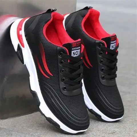   Breathable Casual Male Sneakers for Outdoor Running Non-Slip Lace Up Walking Shoes Sport Training Footwear  Shoes   EUR Brandsonce   DUTRIEUX Brandsonce Brandsonce