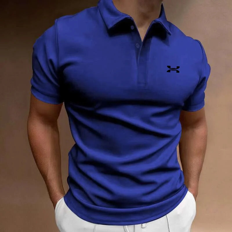   New T-shirt Classic Short sleeved Polo Shirt Summer Top Casual T-shirt Button Collar Super Large  Clothing   EUR Brandsonce   NoEnName_Null Brandsonce Brandsonce