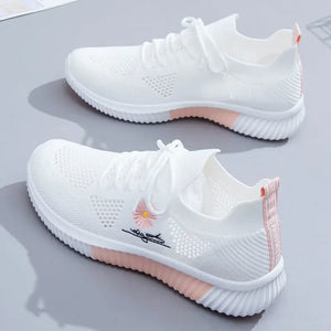   New Women Sneakers 2024 Summer Autumn High Heels Ladies Casual Shoes  Shoes   EUR Brandsonce   XMGOLONG Brandsonce