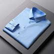   New elastic silk white shirt men's long sleeved non ironing solid color casual slim fit business shirt  Clothing   EUR Brandsonce   NoEnName_Null Brandsonce Brandsonce