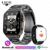   LIGE Bluetooth Call Men Smart Watch Women 600Mah Large Battery 100+ Sports Fitness Tracker  Watches   EUR Brandsonce   Lige Brandsonce Brandsonce