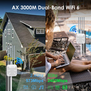   WiFi6 Indoor/Outdoor WAVLINK Dual Band 2.4G+5G AX1800/AX3000 Long Range IP67 WiFi  Wireless Routers   EUR Brandsonce   WAVLINK Brandsonce Brandsonce