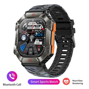   Men Smart Watch For Android IOS Fitness Watches Ip68 Waterproof Military Healthy Monitor AI Voice Bluetooth Call Smartwatch  Watches   EUR Brandsonce   GEJIAN Brandsonce