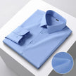   New  free office clothes hight quality silk solid color long-sleeve shirts for men slim fit formal shirt soft wrinkle  Clothing   EUR Brandsonce   qi xiu cai Brandsonce Brandsonce