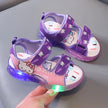   2024 Summer New Baby Led Light Girls Sandals Casual Shoes Anti-slip Kids Shoes  Shoes   EUR Brandsonce   MINISO Brandsonce Brandsonce