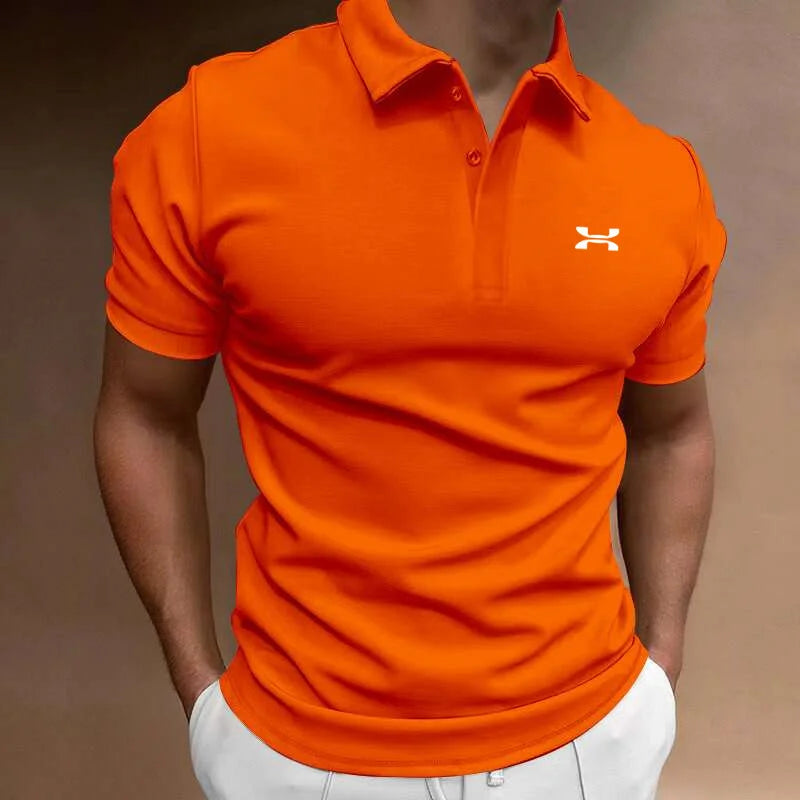   New T-shirt Classic Short sleeved Polo Shirt Summer Top Casual T-shirt Button Collar Super Large  Clothing   EUR Brandsonce   NoEnName_Null Brandsonce Brandsonce