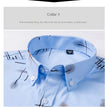   2024  Men's Dress Shirts Spring Autumn  Non-iron Anti-wrinkle Business Casual Print Thin Plaid Slim Fit  Clothing   EUR Brandsonce   DELIY Brandsonce Brandsonce