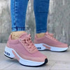   Fashion Sneakers for Women Casual Sports Shoes with Lace-up Mesh Breathable Plus Size Wedge Platform Vulcanised Shoes  Shoes   EUR Brandsonce   NoEnName_Null Brandsonce Brandsonce