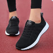   Breathable Mesh Lace Up Flat Women Sneakers Casual Eye Catching Tenis Shoes for Walking  Shoes   EUR Brandsonce   WIENJEE Brandsonce Brandsonce