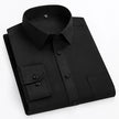   Double Color Slim Fit Men's Shirt Full Sleeve Business Casual Office Apparel Solid Top for Plus Size Men  Clothing   EUR Brandsonce   qi xiu cai Brandsonce Brandsonce