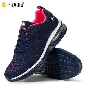   FitVille Women's Lightweight Breathable Running Shoes with Air Cushion for Swollen Feet Arch Support Sneakers in Eye-Catching Colors  Shoes   EUR Brandsonce   Fitville Brandsonce Brandsonce