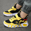   Yellow Boys Basketball Shoes Kids Non-slip Sneakers with Thick Sole for Outdoor Sports Soft Comfortable Children Trainer  sneaker   EUR Brandsonce   Brandsonce Brandsonce Brandsonce