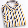   Men's Color Block Striped Dress Shirt Lightweight Long Sleeve Button-down without Pocket for Spring Summer  Clothing   EUR Brandsonce   Payel Brandsonce Brandsonce