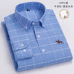   New 100% Pure Cotton Men Long Sleeve Shirt for Oxford Shirt Male Pocket Regular-Fit S-6XL  Clothing   EUR Brandsonce   NoEnName_Null Brandsonce Brandsonce